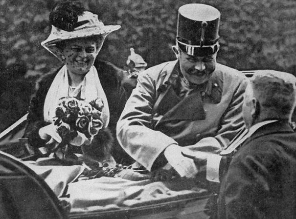 Archduke Ferdinand of Austria just before his Assassination