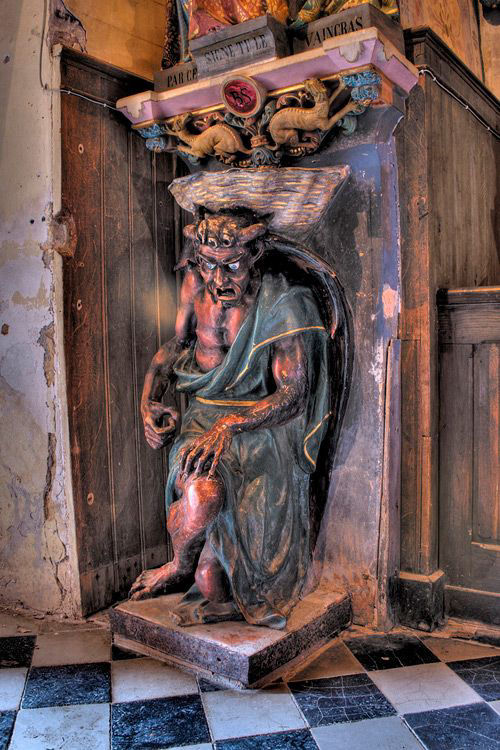 Asmodeus or the Devil in the Rennes-le-Château Church