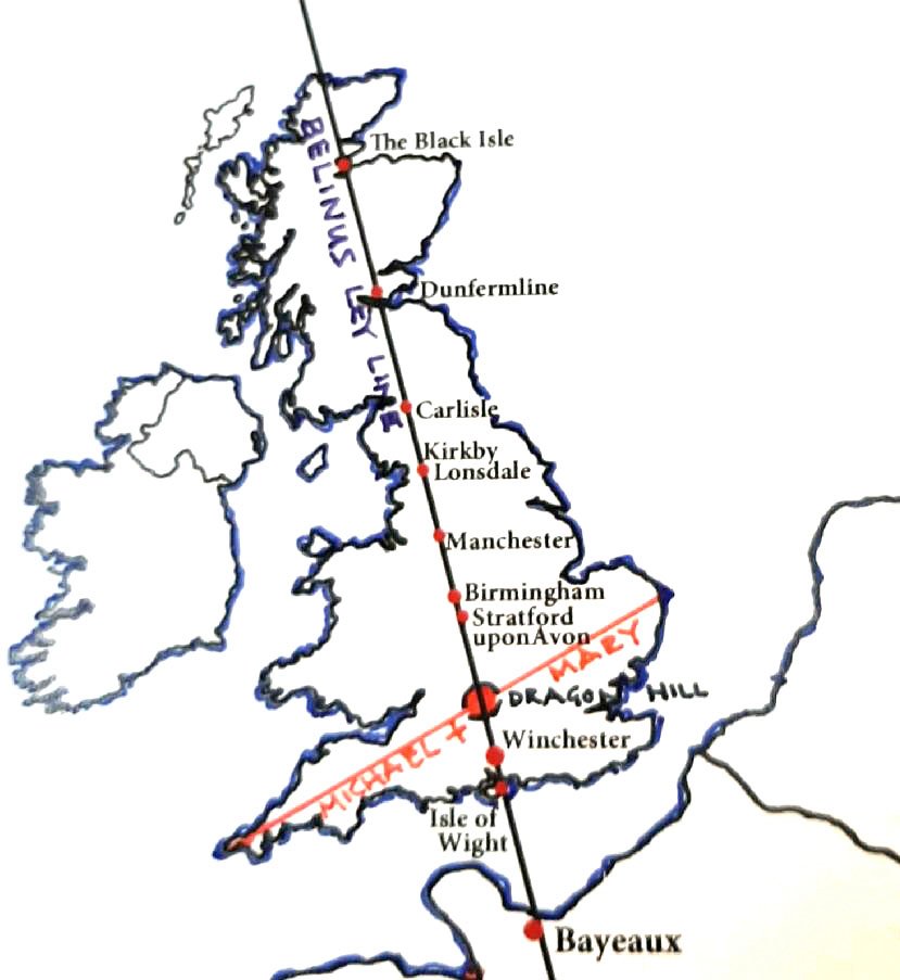 The Belinus Ley Line
