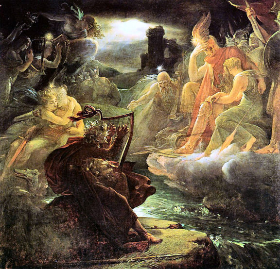 Ossian on the Bank of the Lora