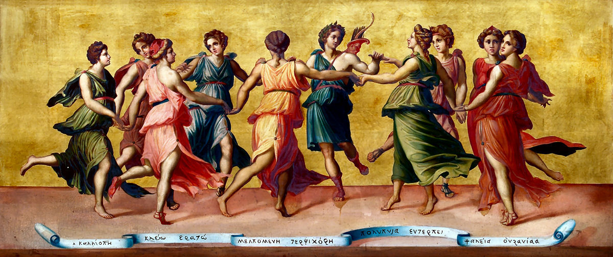 Dance of Apollo and the Muses