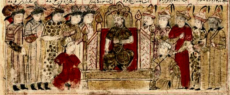The Coronation of the last Sassanid King, Yazdegerd III