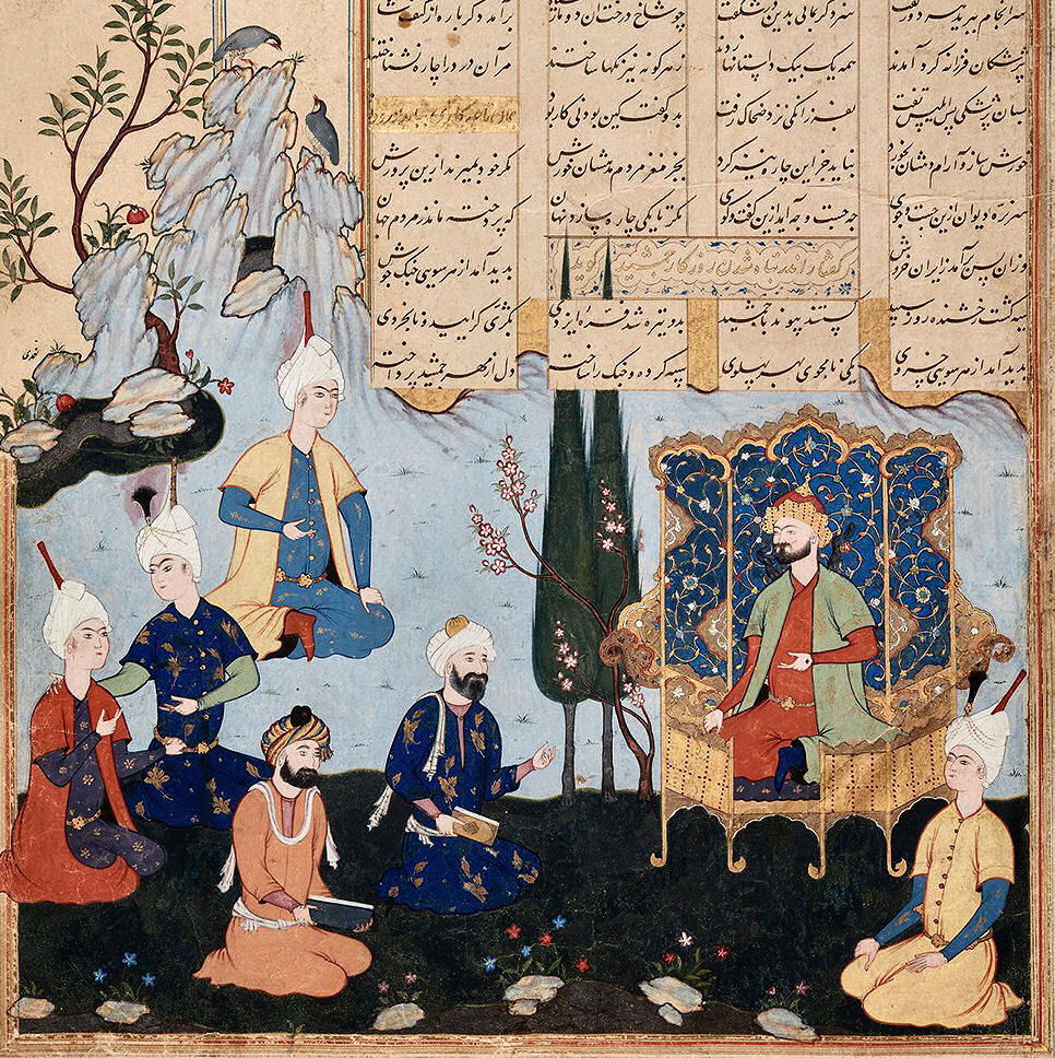 Zahhak Enthroned