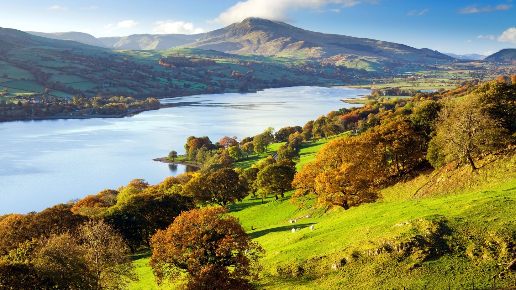 Llyn Tegid (Bala Lake,) Gwynedd, Wales.