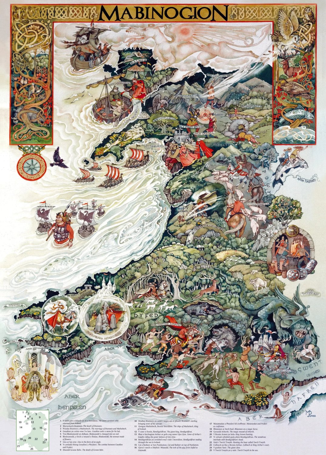 Wales based on the tales of the Mabinogi