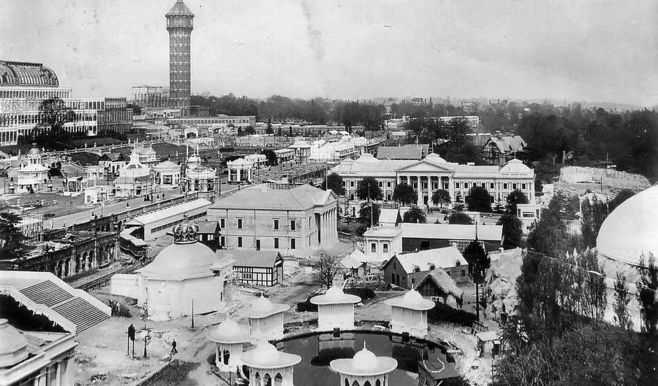 The Crystal Palace in South London 1911