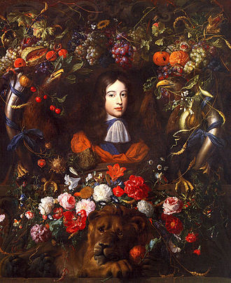 William Prince of Orange with some oranges