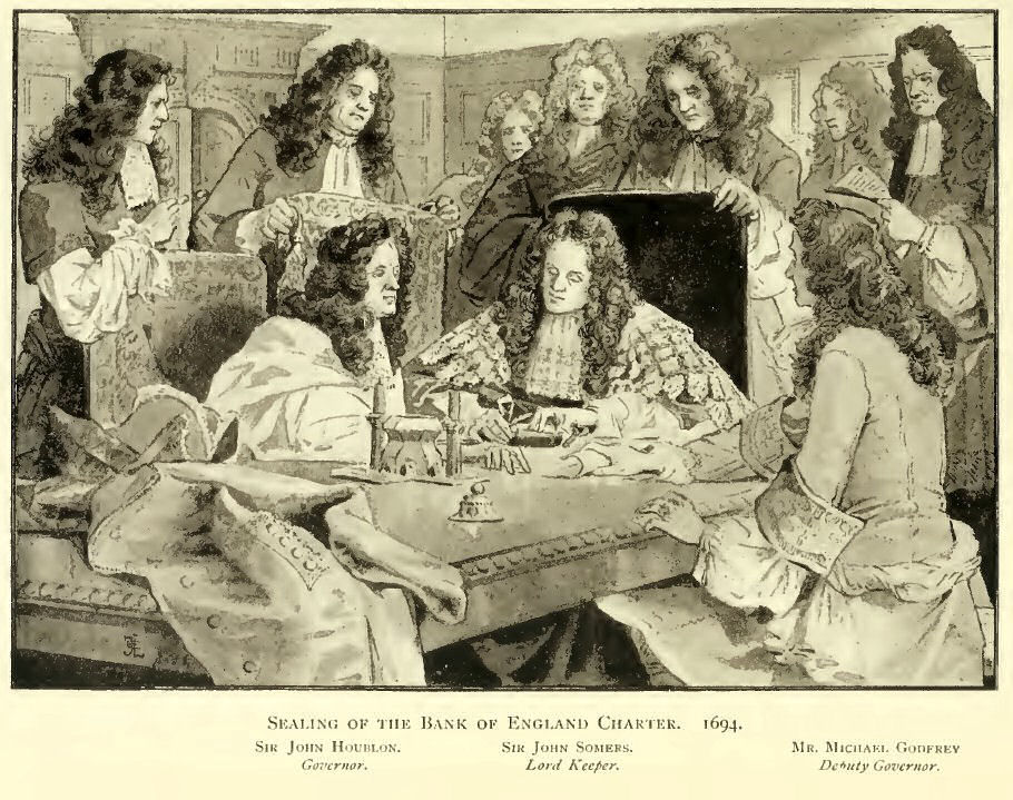 Sealing of the Bank of England Charter 1694