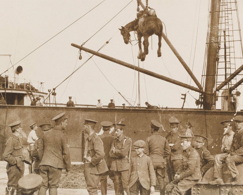 Unloading a Boulogne